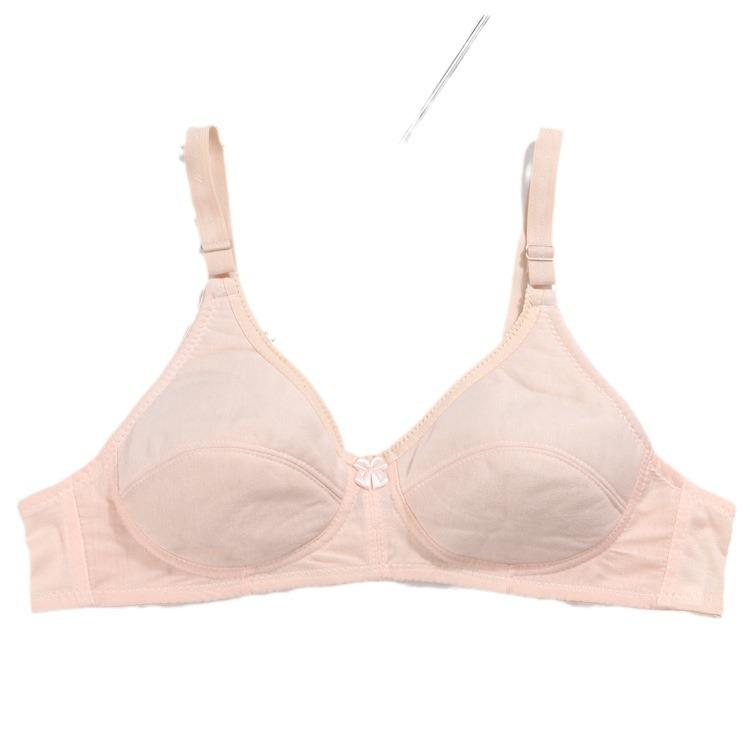 Front Buckle Seamless Wire-Free Bra for Middle-Aged and Senior Women - Supportive and Comfortable Fit