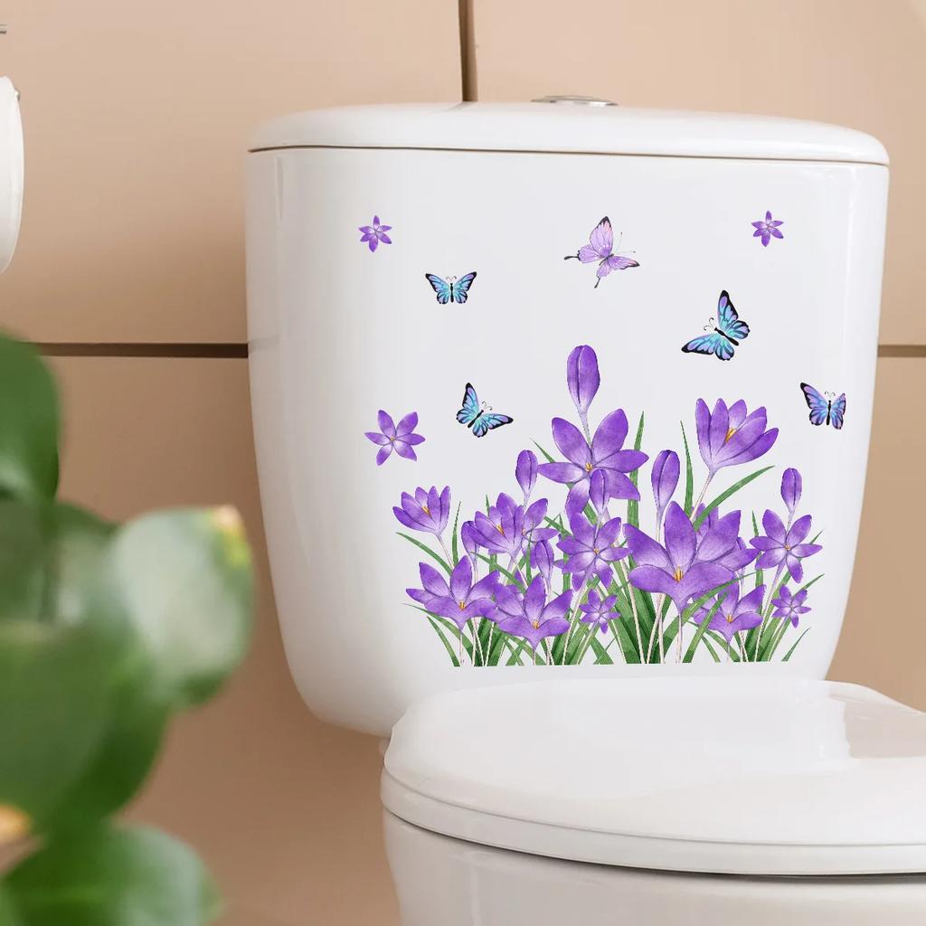Toilet Sticker Bathroom Wall Sticker Sea Turtles WC Self Adhesive Mural Stickers Home Decoration Decals 2026 Christmas