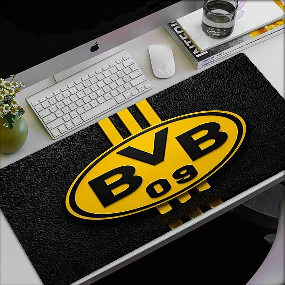 Borussia Dortmund Thema Mauspads, Rutschfeste Gummiunterseite, Multifunktionales Büro- & Wohnaccessoire, Perfekt zur Personalisierung des Arbeitsplatzes.