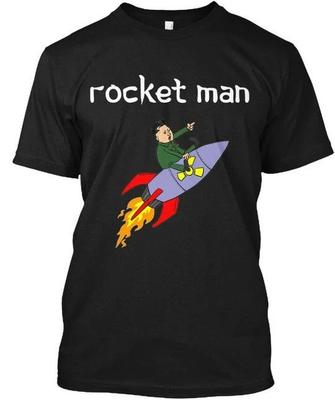 Koszulka Rocket Man Wyprodukowano w USA Rozmiar S do 5XL
