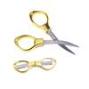 MUQZI Sports Accessory Mini Folding Stainless Steel Scissors Keychain Fishing Camping Travel Cutter