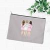 Best Friend Makeup Bag Women Cosmetic Bags Travel Toiletries Organizer Female Storage Make Up Case Purse Wedding Bridesmaid Gift