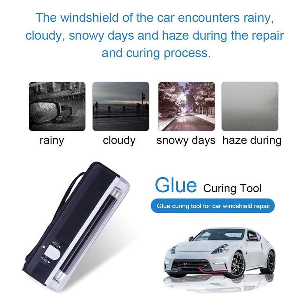 ???????Car Vehicle UV Cure Lamp Ultraviolet Black UV Light For Auto Glass Windshield