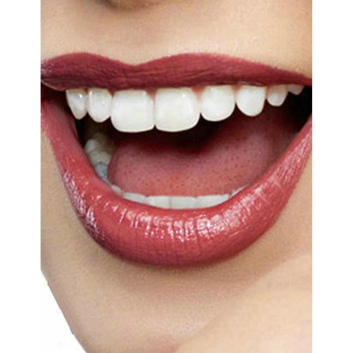 Soins dentaires - Denture en silicone - 6,3 x 2 cm - Unisexe