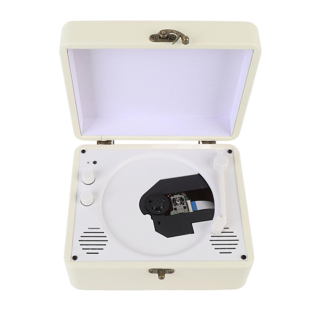 CD Player with Speakers Rechargeable Portable Retro Bluetooth CD Player with Remote Control Support