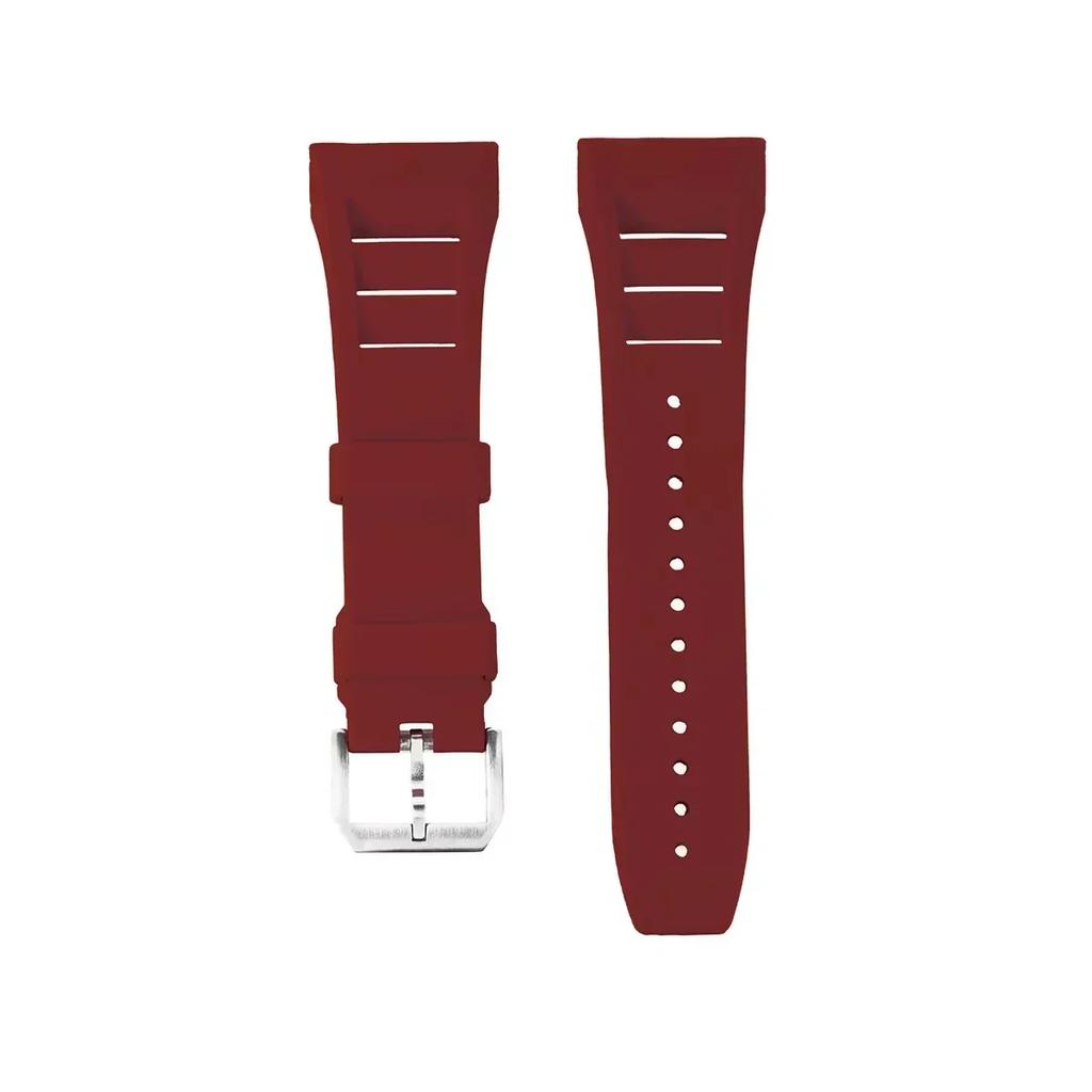 Luxus Metallgehäuse Mod Kit Für Apple Watch S11 10 46MM Edelstahlgehäuse +Silikonband für IWatch Serie 9 8 7 6 5 44mm 45mm