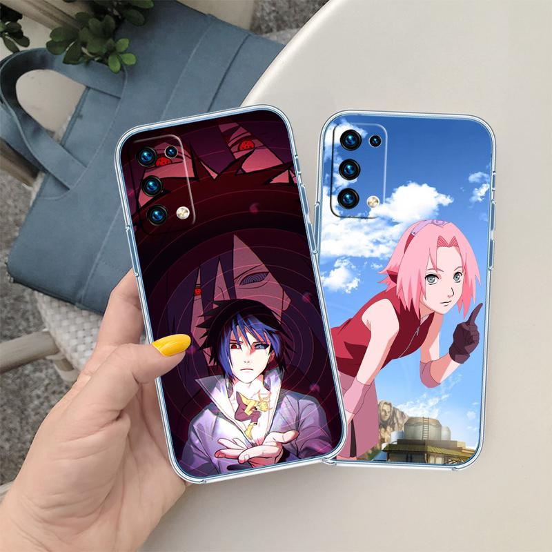 Cartoon Naruto Transparent Phone Case for Motorola Moto Edge 20 30 40 50 S30 Fusion Ultra Pro Neo Lite + G200 G23