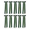 10Pcs Pearls Tassels Velvety Bowknot Christmas Tree Ornament For Wreath Wedding