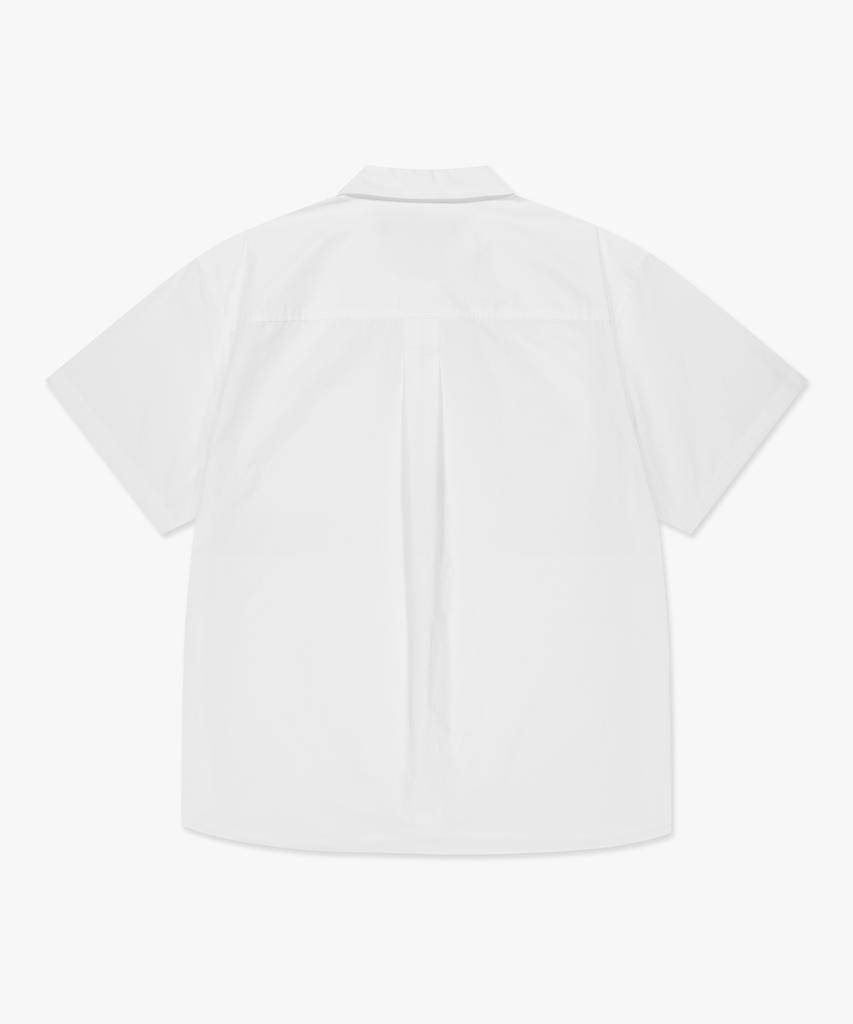 LMC Daily Cotton Short Slv Shirt White