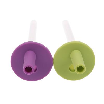 Silicone Straw & Plastic Straws Flexible Soft Lid Accessories Parts Replacement For Owala Kids Water Bottle 12Oz 15Oz For Cup