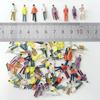 Scenery Collection Dolls, 1:150 Scale, Set of Approximately 100 Figures, Painted Human Figures, Decoration, Railway Models, Building Models, Dioramas,