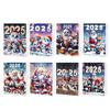 2025 Panda Adventskalender med 24 Panda-pynt Barnas Juleferie Nedtellingskalender Juletrepynt
