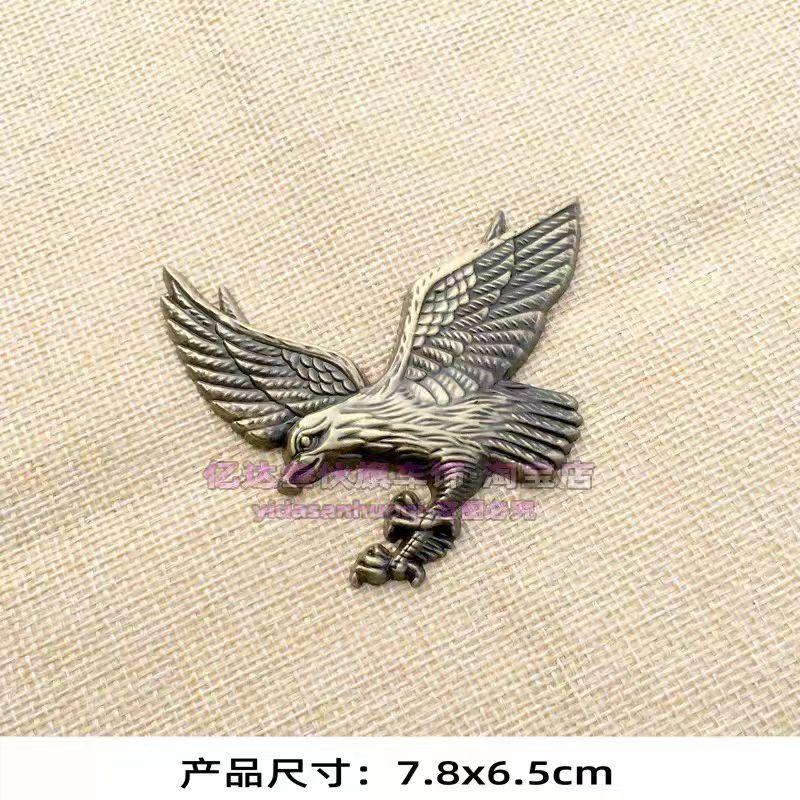 3D Stereoscopic Eagle Metal Car Sticker Eagle Emblem for Motorcycle Fuel Tank Cap Body Decal and Rear Trunk Decorative Badge