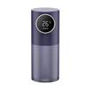 320ml Reusable Liquid Soap Dispenser USB Reusable Liquid Soap Dispensers Foam Dispensers with Digital Display (Purple)
