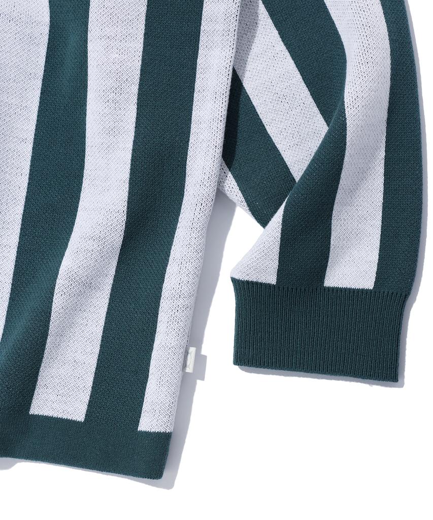 CRITIC Knit Stripe Racing Jersey Mint