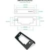 JUTA OBD2 J1962 Female To Open Pigtail Cable Bracket 16PIN OBDII Port Replacement Cable - [1Ft/30Cm]