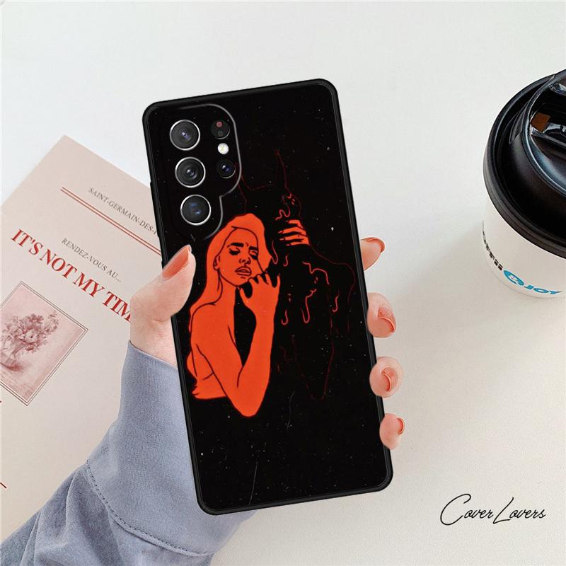 Devil Angel phone case For Samsung Galaxy S24 S25 S23 S22 Ultra Note 10 20 Plus S20 S21 FE Cover