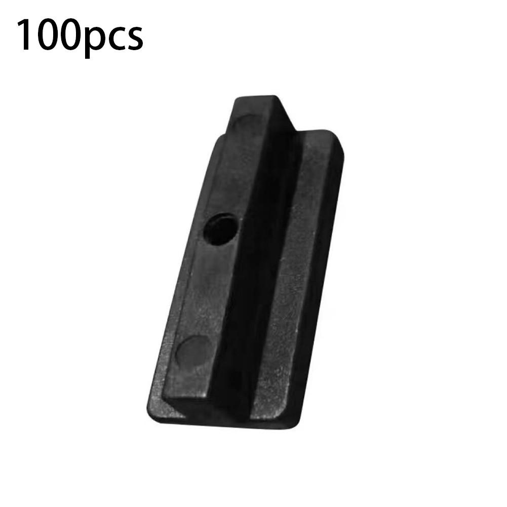 100pcs T Composite Deck Clip Fasteners Weatherproof Reliable Performance
