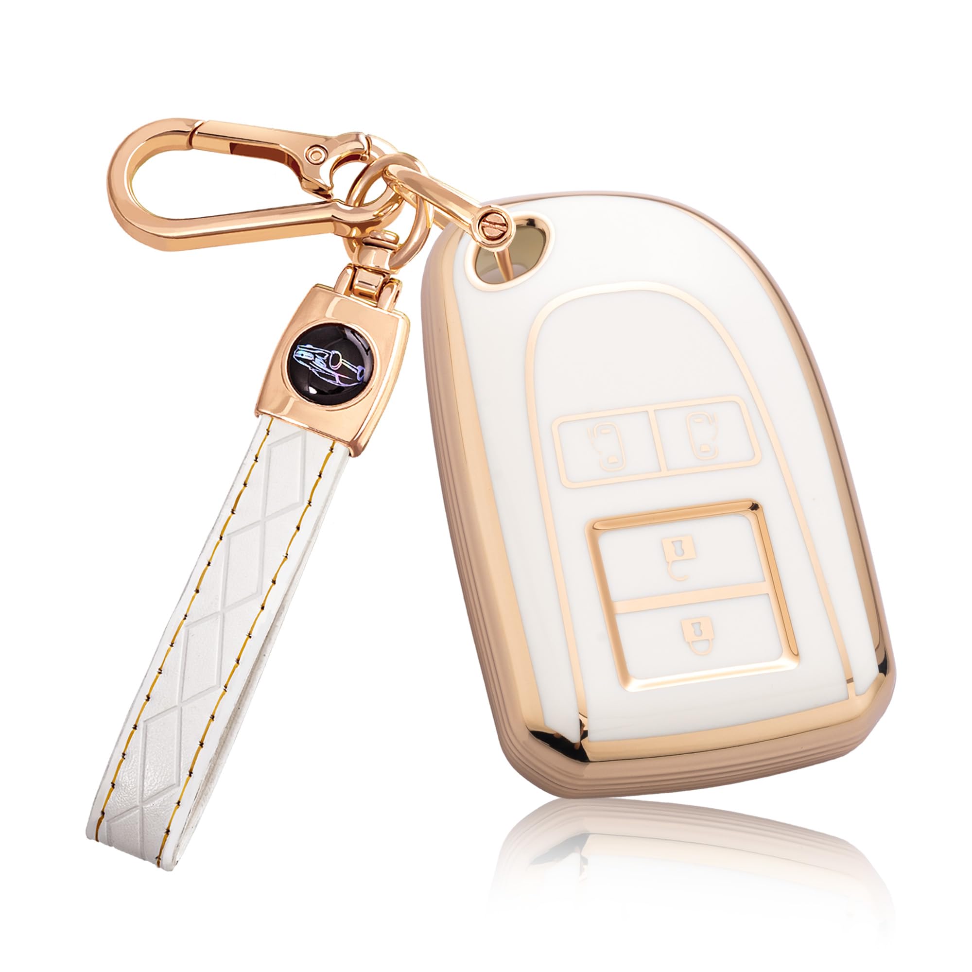 

[Unhoke] Hiace 200 Series Key Cover, 4 Type, 5 Type, 6 Type, Regius Ace білий