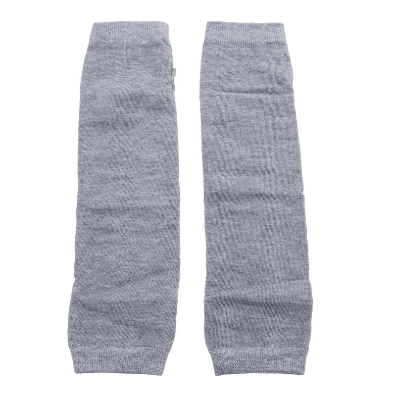 Dámské pruhované punkové gotické dlouhé návleky na ruce Zimní strečové rukavice bez prstů s otvorem na palec Pro chladné počasí