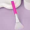 Slant Tail Rod Soft Head Silicone Mask Brush Hydrotherapy Application Mud Film Face Application Silicone Beauty Salon Film Adjustment Brush