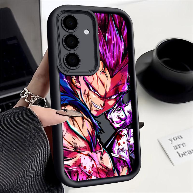 Japanese Anime Dragon Balls Phone Case For Samsung S26 S25 S24 S23 S21 S20 Ultra Vegeta For Galaxy S25 S24 FE S26 Plus 5G Cover