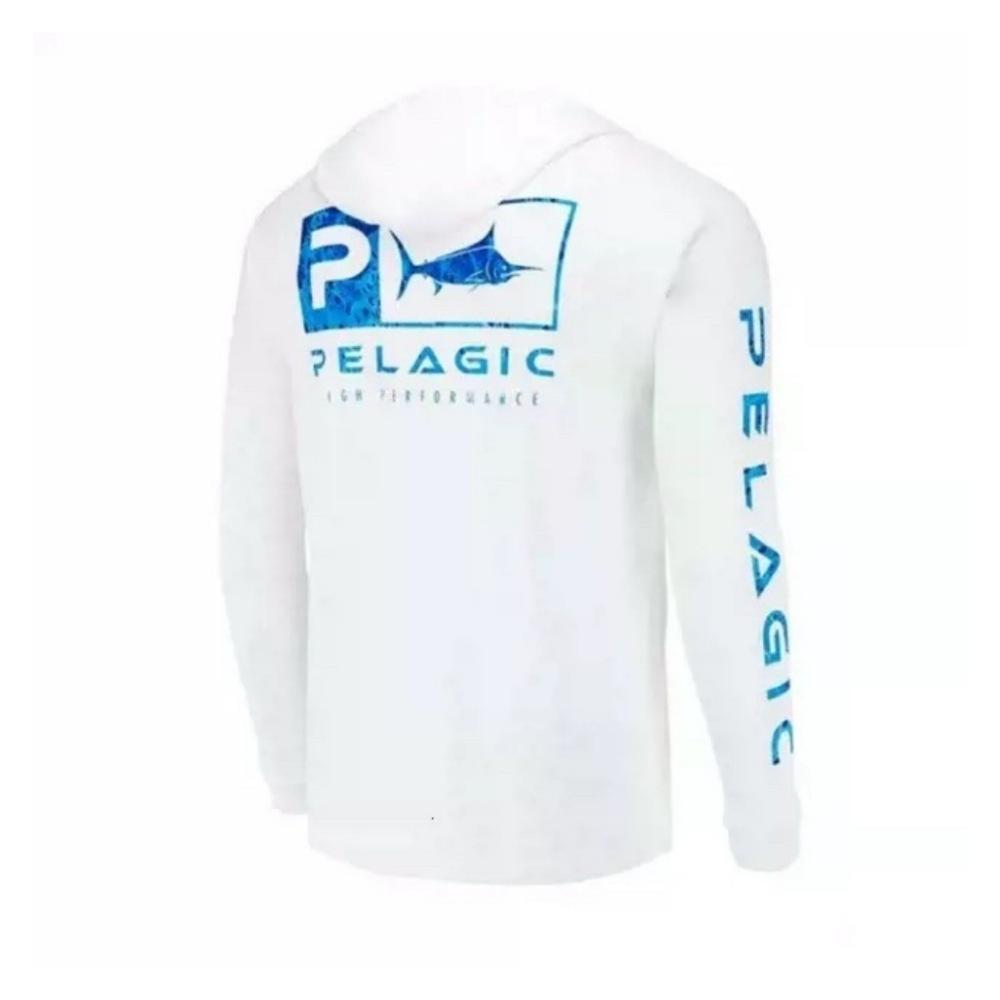 PELAGIC Men's Long-Sleeve Fishing Suit, Sea Fishing, Lure Fishing, Quick-Dry, Breathable, Sun Protection Fishing Suit
