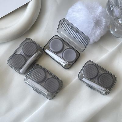 Niedlicher Kontaktlinsenbehälter in Bonbonfarben für Mädchen, niedlicher tragbarer Kontaktlinsenbehälter, Aufbewahrungsbehälter für Schönheitslinsen