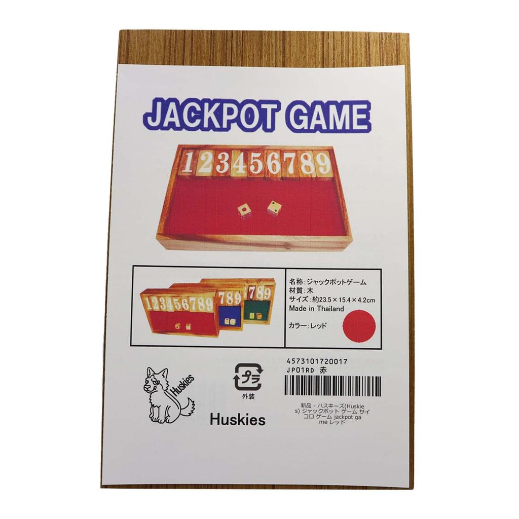 Huskies Jackpot Spiel Würfelspiel (rot)