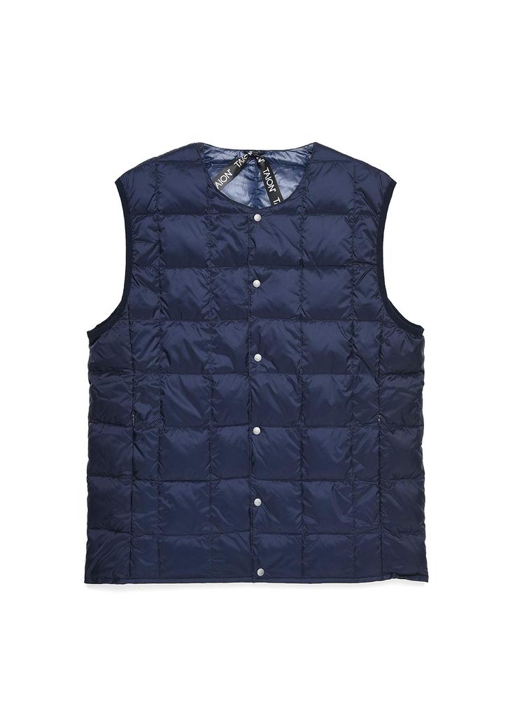 TAION Crew Neck Button Down Inner Vest Men's (TAION-004)