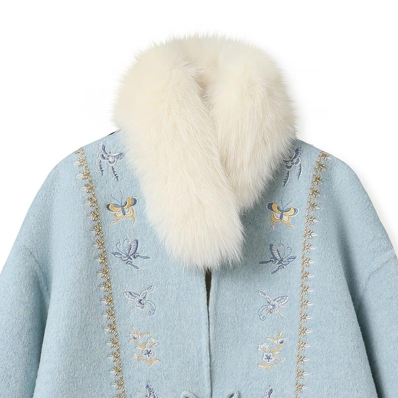 Winter 1116 high-end new button woolen