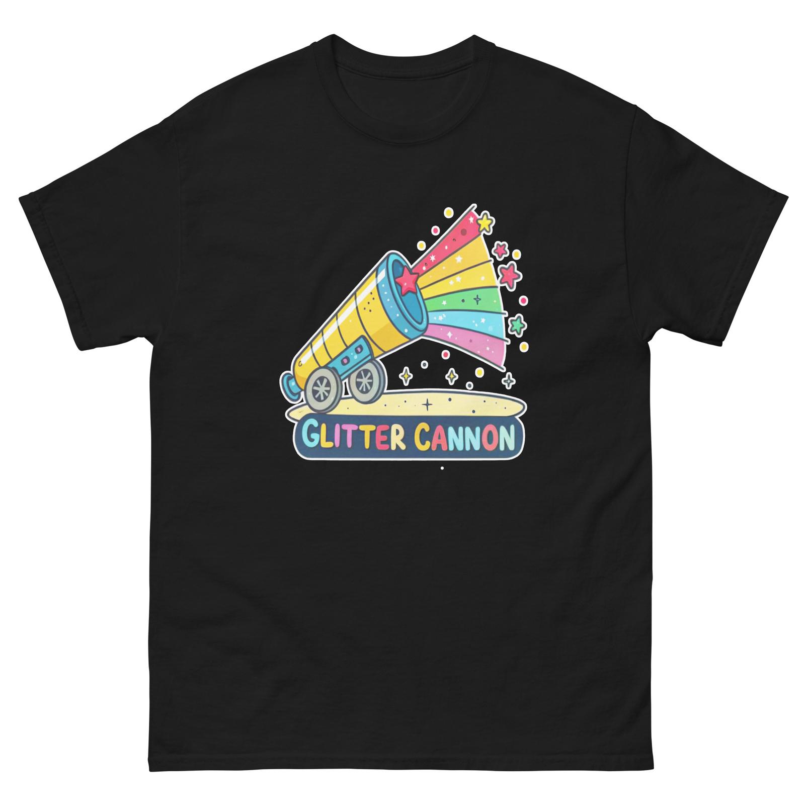 Glitter Cannon Nightclub Bar Nightlife Party T-Shirt S
