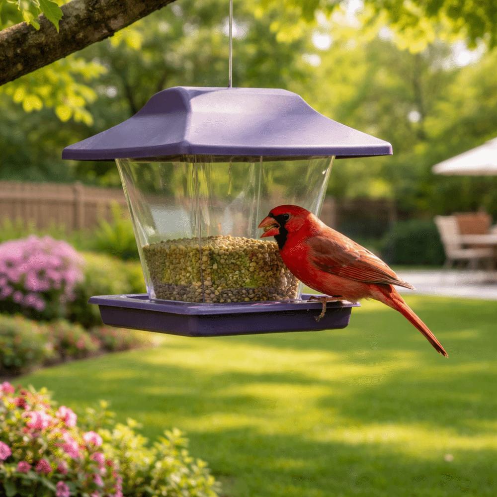 Leak-Proof Automatic Hummingbird Feeder Large Capacity Bird Feeding Station  Bird Supplies