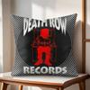 DDeath Row Records Cushion Cover Natural Linen Organic Fabric DoubleSided Printing Couch Pillow Covers Home Decor