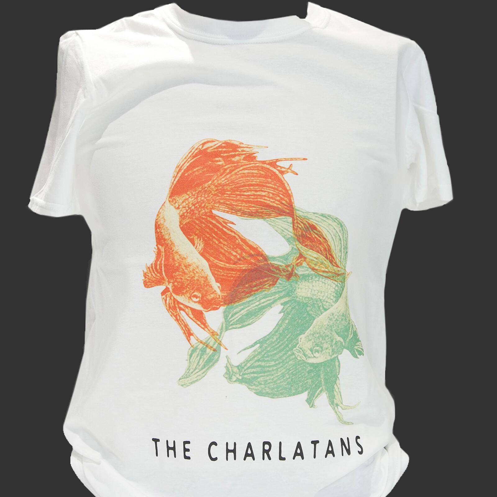 THE CHARLATANS BRIT POP INDIE ALTERNATIVE ROCK T-Shirt Mens Womens Tees Top unisex S-3XL M