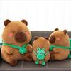 Charming Cute Cartoon Capybara Plush Animal Toy Adorable Kawaii Stuffed Doll