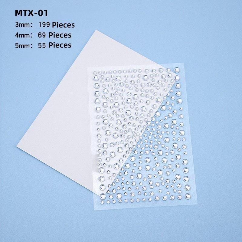 1Pcs Music Festival Party Face Jewelry Decoration Rhinestone Crystal Kids Toy DIY Diamond Stickers Eye Makeup Self-adhesive Nail