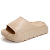 Fashion Summer Thick Sole Eva Beach Slippers Women Thick Platform Indoor Home Slides Woman Light Non Slip Bathroom Flip Flops Shoes 2024
