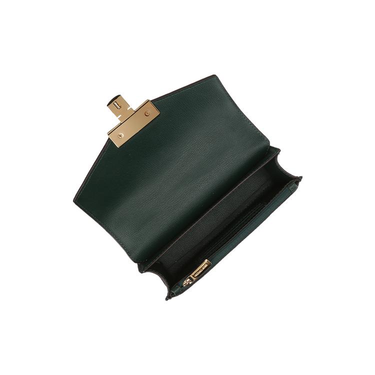 New MICHAEL KORS Rose Cow Leather Crossbody Bag Small Women's Green 35T0GXOC1L-305