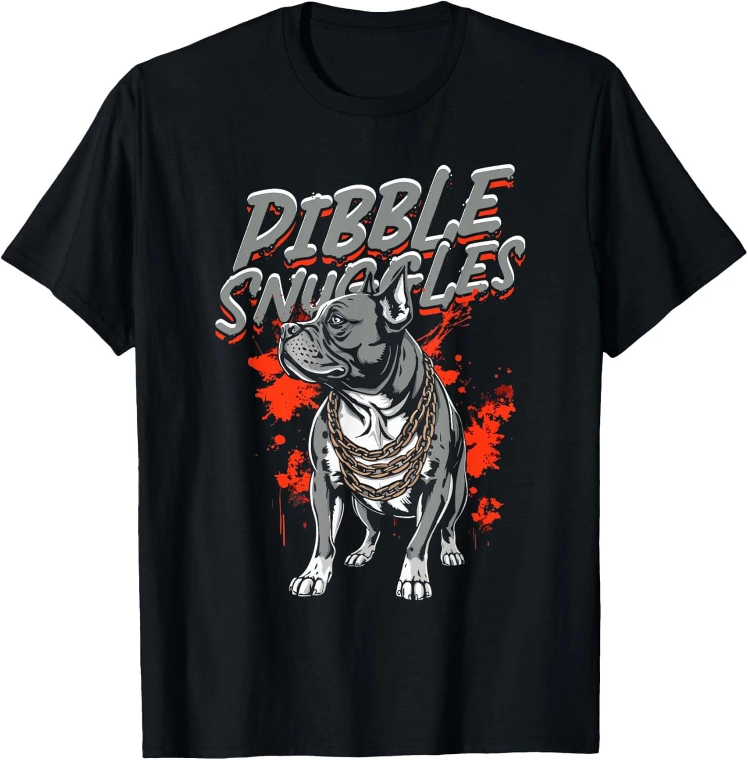 Pitbull Dog - Pibble Snuggles T-Shirt Gift Unisex T-Shirt XL