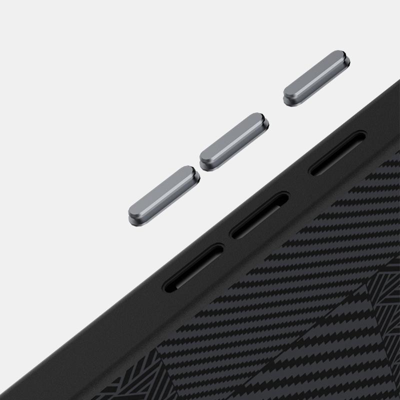 Para Google Pixel 9A Funda Magsafe Delgada Rígida Aleación Lente Magnética Cargador Inalámbrico Fibra de Carbono Funda Cubierta A prueba de Golpes Antideslizante