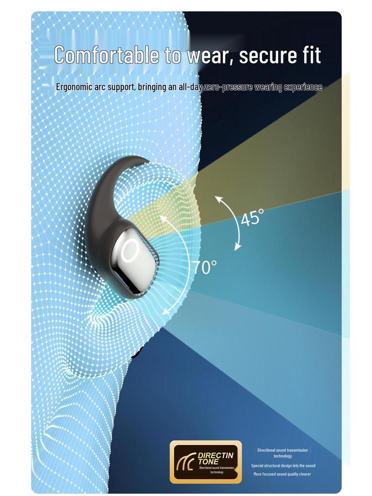 S55 Bluetooth Bone Conduction Waterproof Noise-Canceling Wireless Sport Earphones (2025)