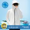New 2026 Men's Summer Ice Silk Sunscreen Jacket, UV Protection, Outdoor Thin Breathable Lightweight Sunscreen Clothing
