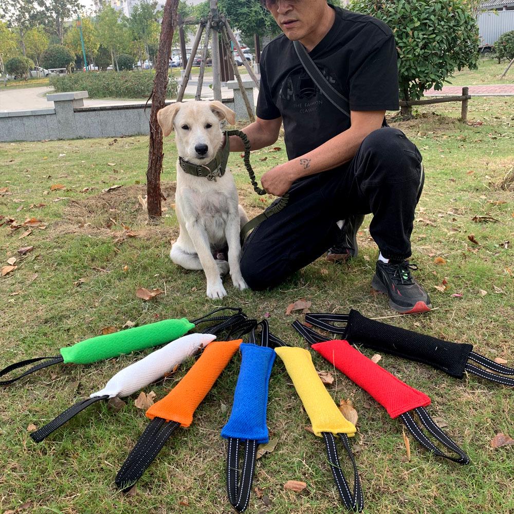 TEMU Dog Training Tear-Resistant Bite Stick: Interactive Tug-of-War, Fetch, and Chew Toy for Pets.
