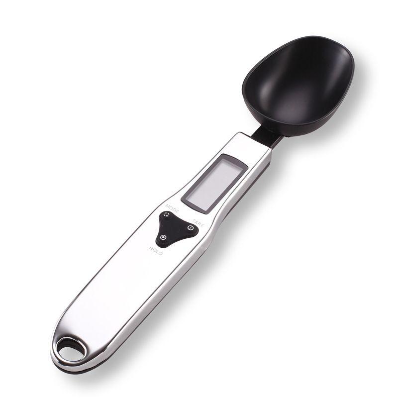 Stainless Steel Spoon Scale, Kitchen Ingredient Scale, Measuring Spoon, Milk Powder Scale, Kitchen Scale, Dog Food Scale, Cat Food Scale 500G/0.1G