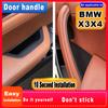Für BMW X3 X4 Auto Innen Türgriff Abdeckung Trim Tür Schüssel Aufkleber Carbon faser Auto Zubehör Für BMW X3X4