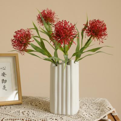 Simulierte Kunststoff-Einzelzweig-Chrysanthemennadel, Hochzeitsfotografie, Heimdekoration, Blumenkunst, gefälschte Blume, Chrysantheme, künstliche Blume
