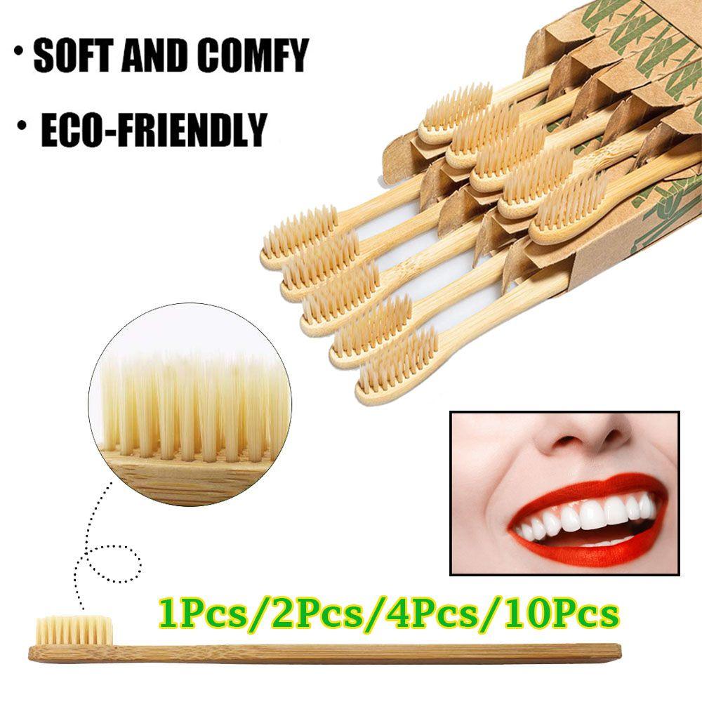 Buy Wood Personal Health Eco Friendly Oral Care Soft Medium Brushes