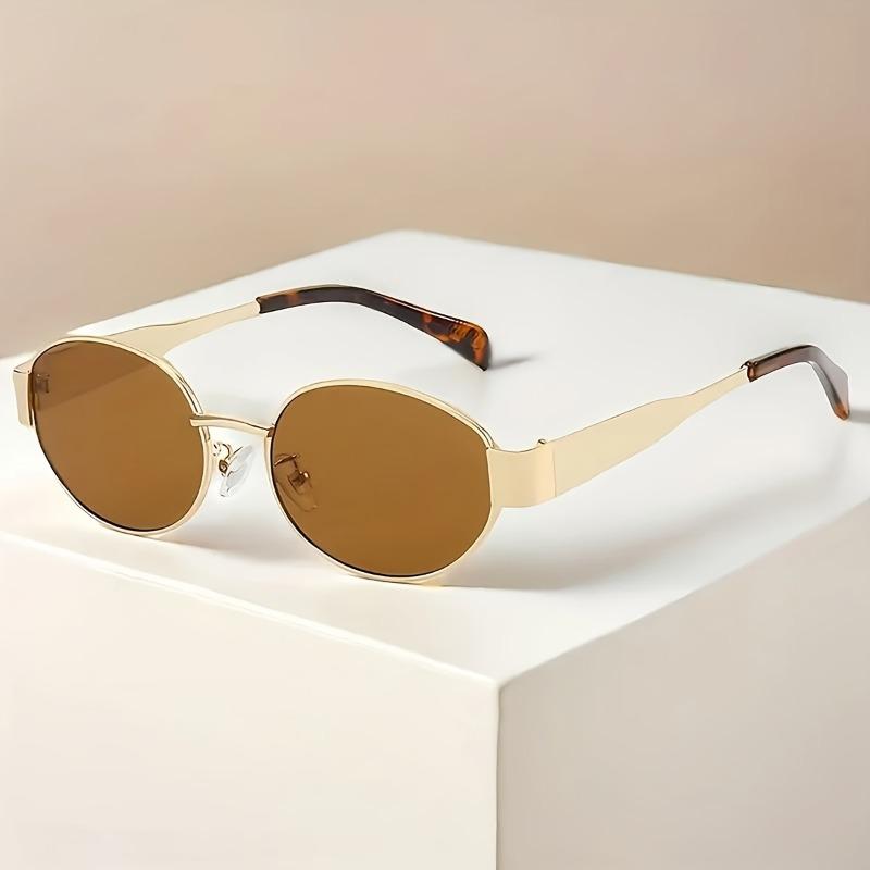 4-delt Moteable Damebriller i Oval Form med en Casual Stil Egnet for Daglig Bruk