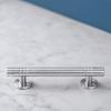 Heavy Cabinet Door Handle Silver Furniture Handle Solid Drawer Handle  Bathroom